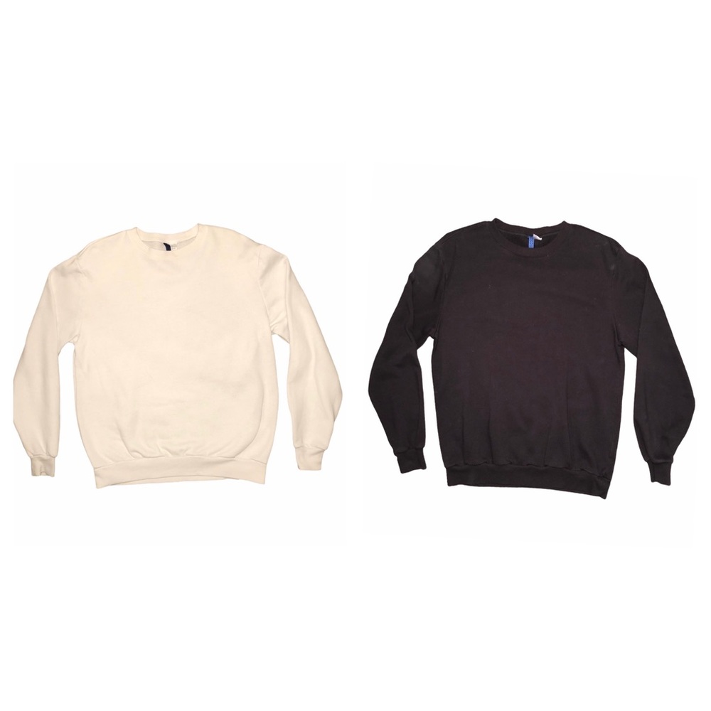 Bundle of 2 H&M Crewneck Sweatshirts
